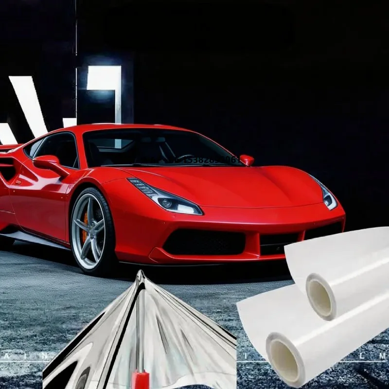 

HD Thick Invisible Car Wrap 10.5mil Self Healing TPU Protective Paint Film Nano Stretch Body Cover Anti-Scratch 99% UV/IR