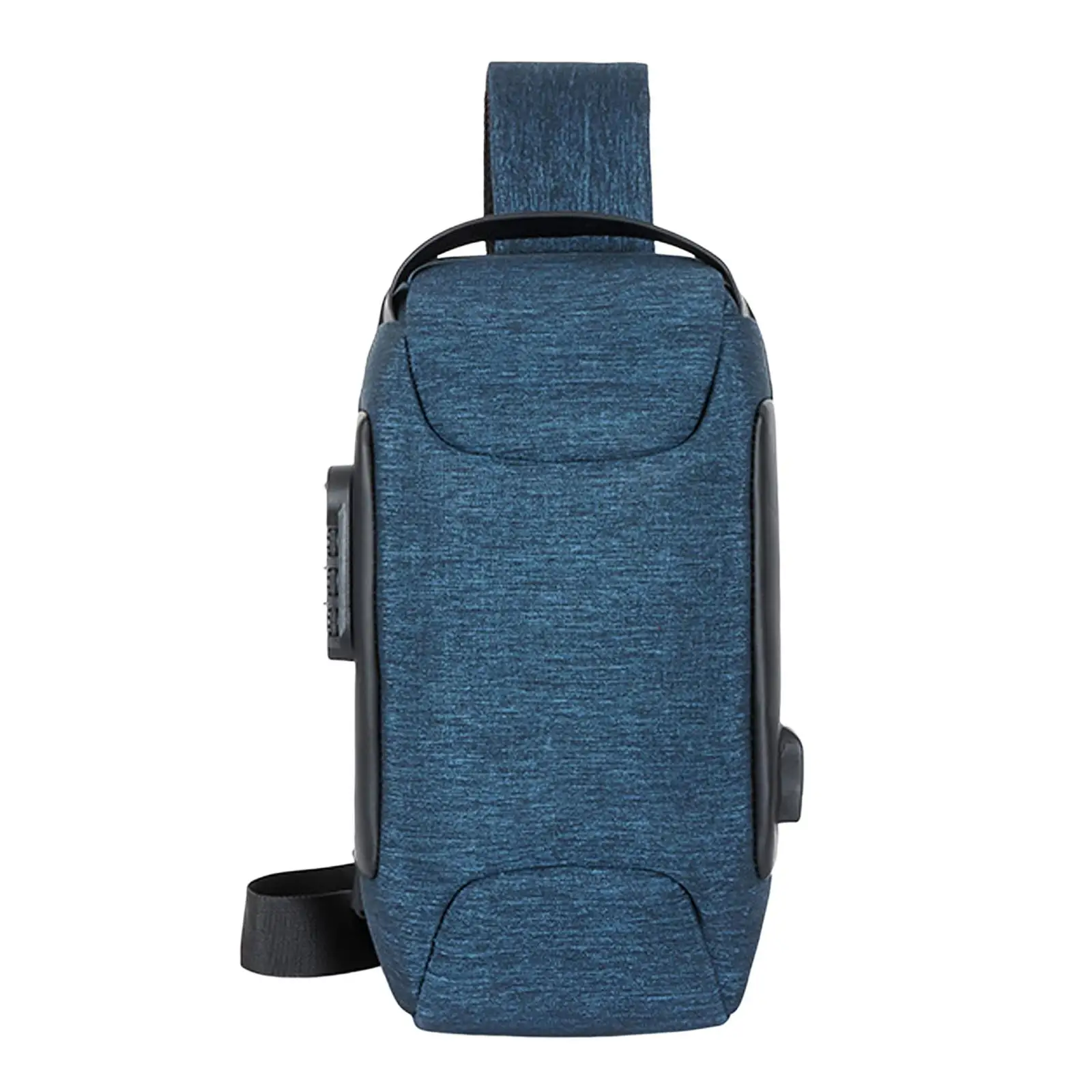 Daypack peito portátil para homens, Shoulder Pack, Code Lock Purse