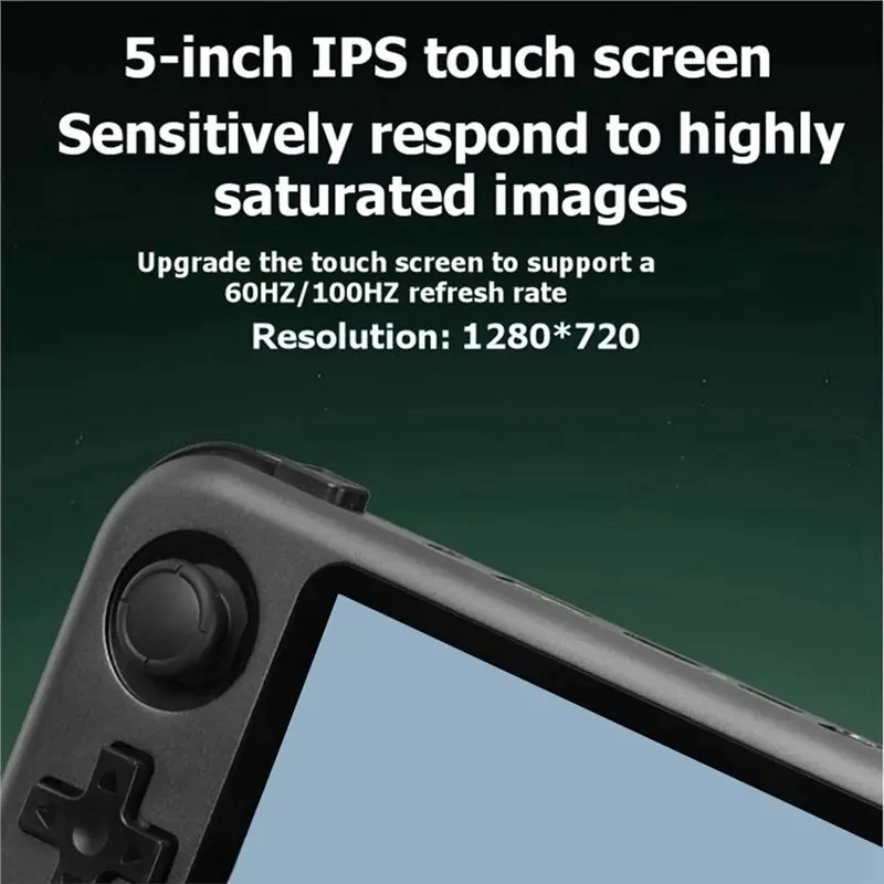 PHILE-R50PRO 5.0 Inch For Kids And Adults Handheld Game Console 1280X720 HD Touch Screen Portable Gaming Player 64GB