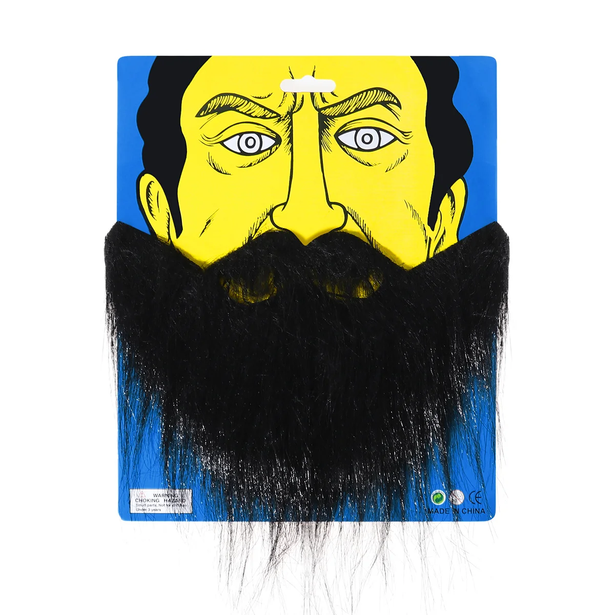 할로윈 가짜 수염과 콧수염 탄성 스트랩 블랙 의상 파티 소품 성인 어린이를위한 축제 용품