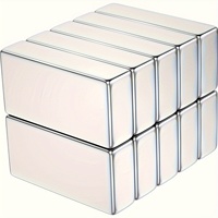 10pcs  20x10x5 Magnets Bar, Rectangular Magnets For Office And Tool Storage, Storage Magnet, Map Magnet, Drawer Closing Magnet