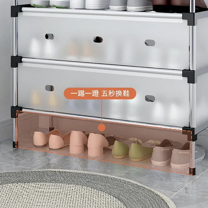 Simple Shoe Rack Multi-Layer Assembly, Simple Dust Storage Rack, Multi-Functional, Home Economical, Space Saving