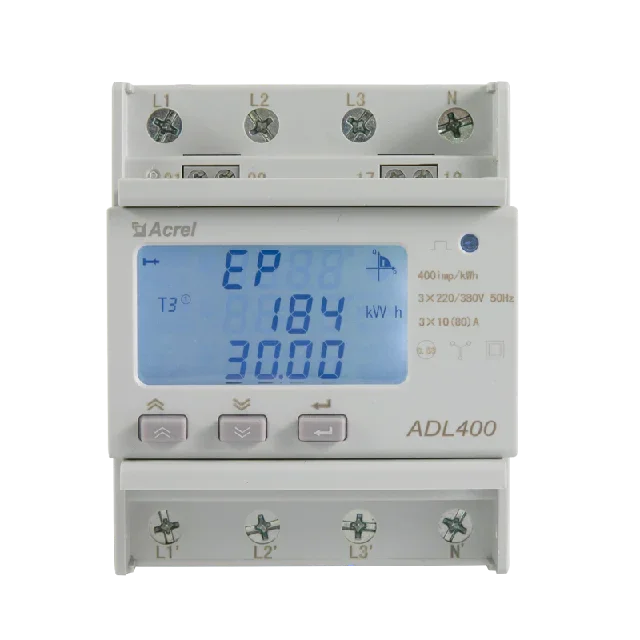 Adl400 Three Phase Din Rail Multi-Function Energy Meter For High Voltage With Modbus Protocol