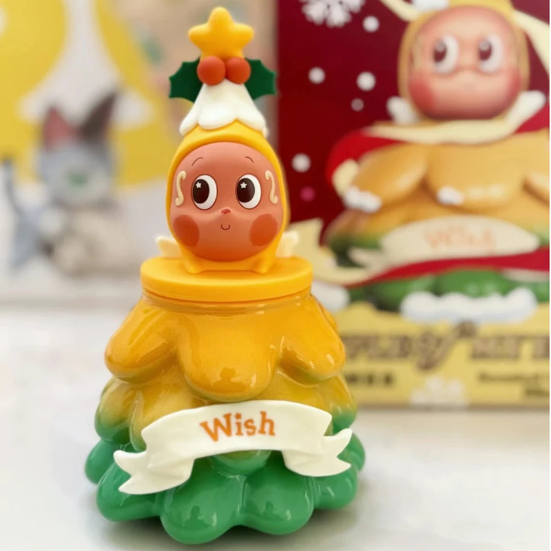 

Genuine Popmart Apple Of My Eye Series Scented Candle Blind Box Christmas Gift Home Decoration Desktop Ornament Cute Toy