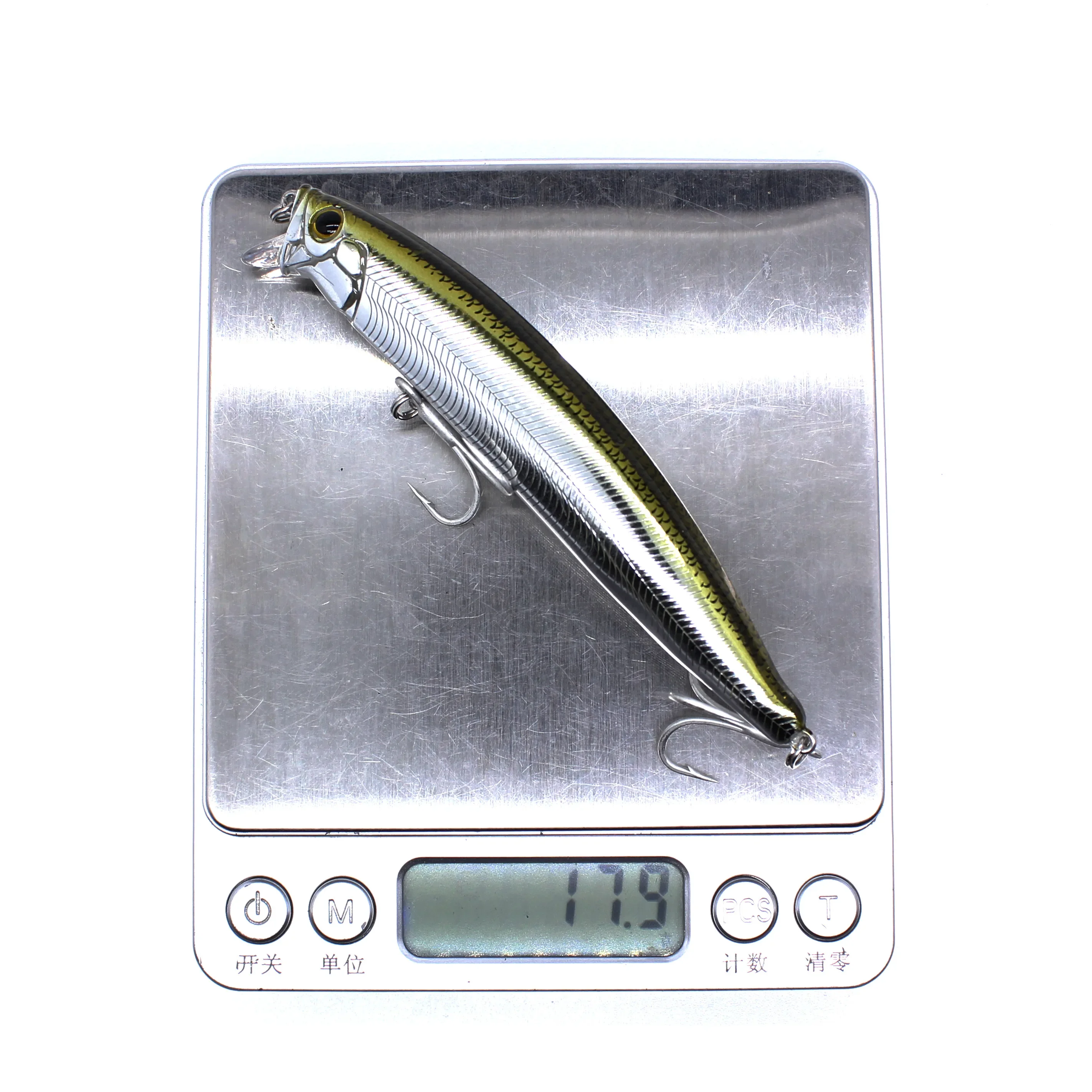 Köder See barsch Killer schwimmender Wobbler 105mm 18g 0,1-0,5 m harter Köder Minnow Ruck Angel köder Gewichts übertragung lange Casting Haken – Detail 4