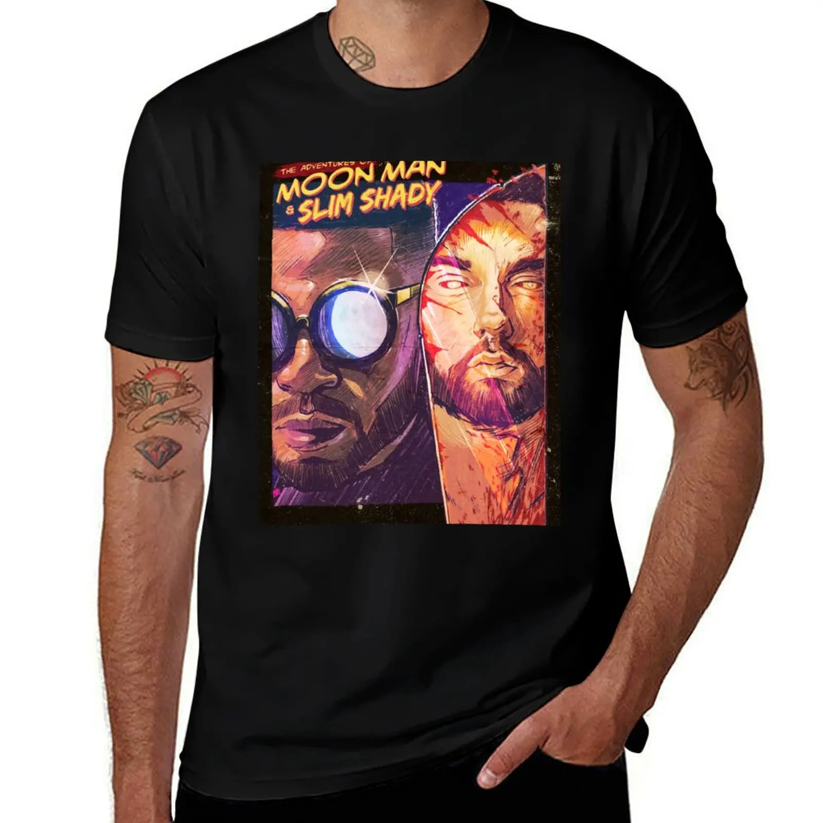 

The Shady Moon Man T-Shirt man t shirts cotton g man t shirts for men t shirts for graphic tees T-shirt