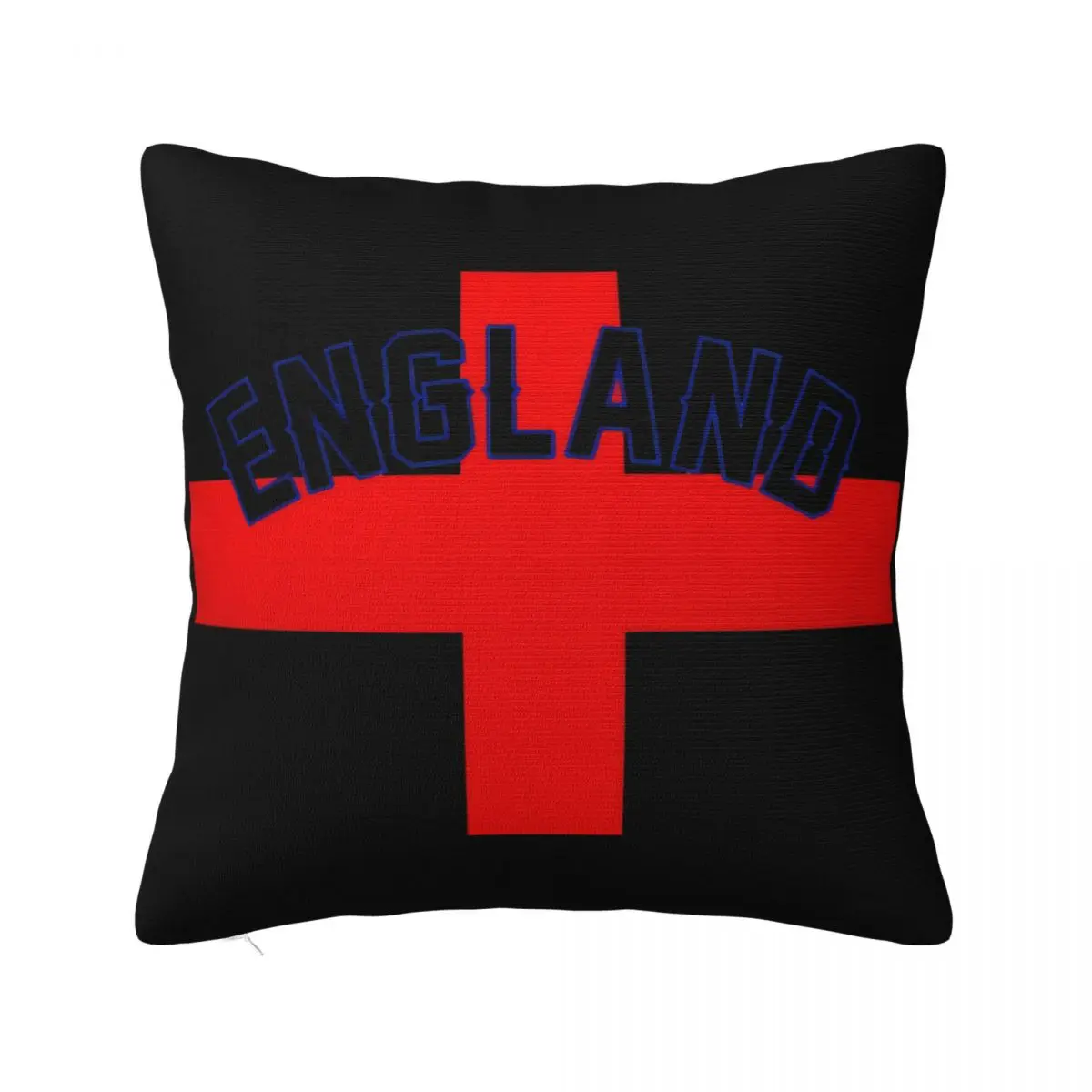 England Country Flag Football Holiday Special Celebration Men K175 Logo Natural Pillow Case