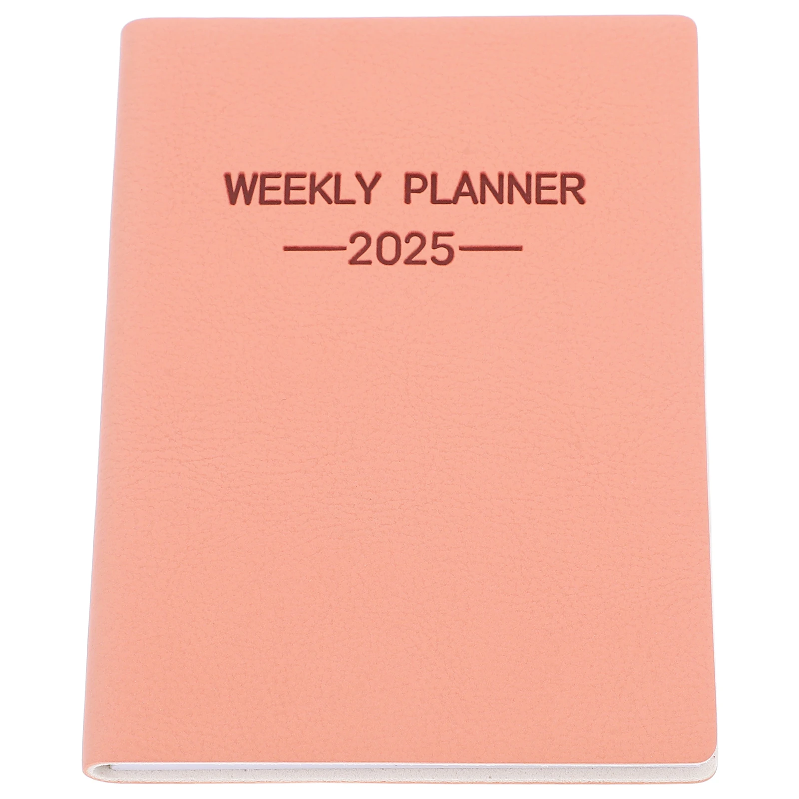 Wochenplaner 2025, Hardcover, Notizbuch, Rasterkalender, Schulutensilien