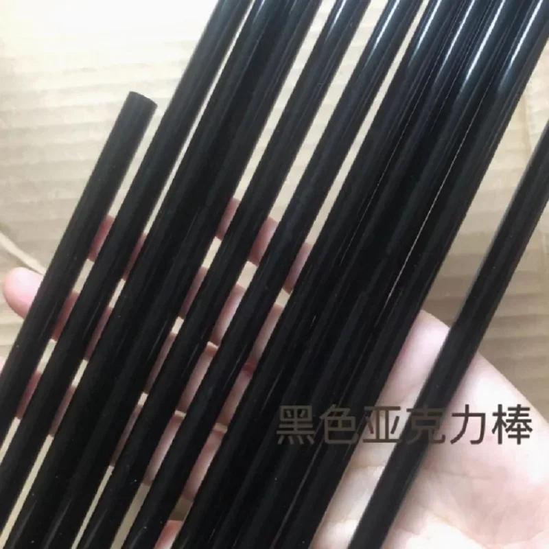

Solid Black Acrylic Bar Solid Plexiglass PMMA Rod