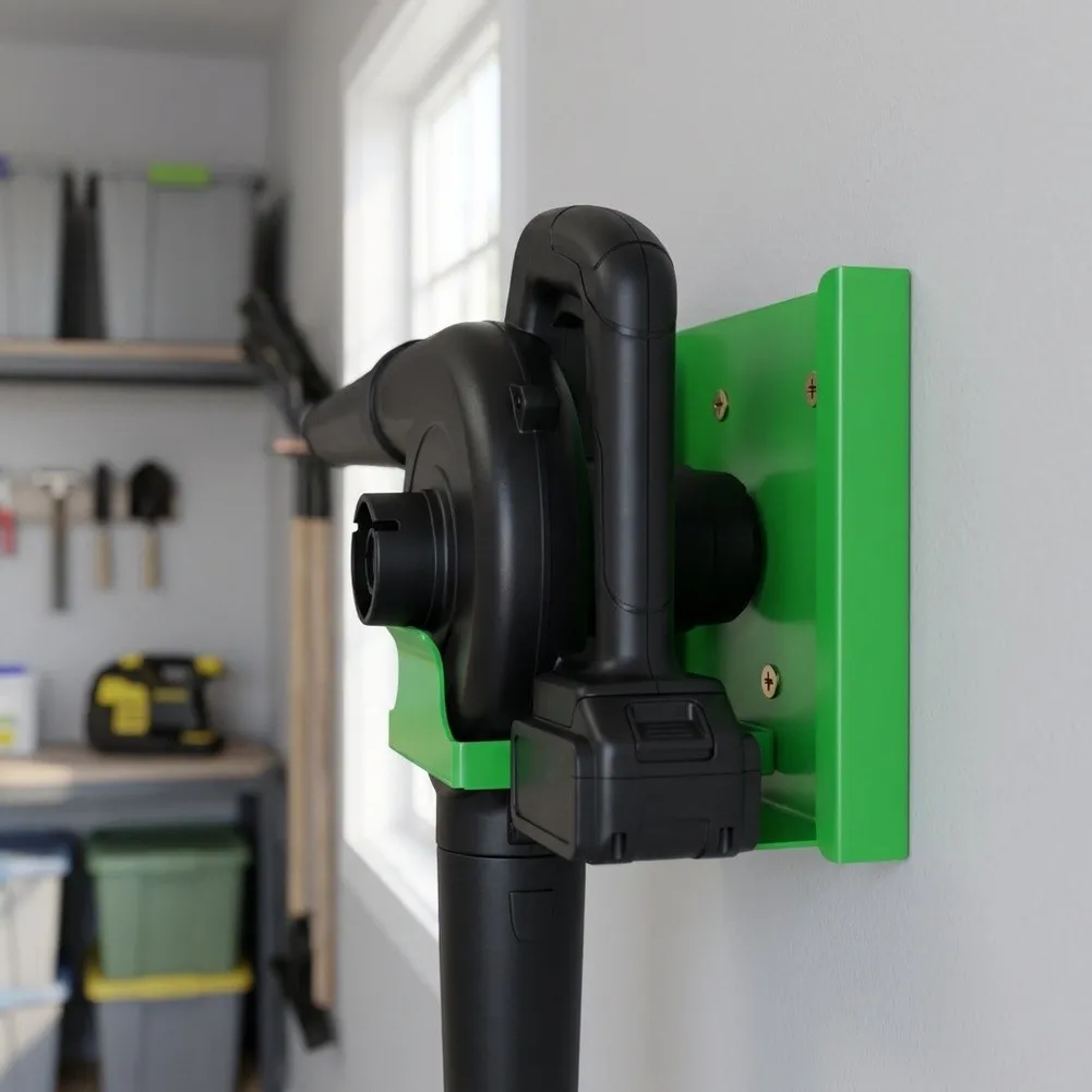 Wall Mount Bracket for EGO LB7654 LB7650 Leaf Blowers Sturdy Metal Frame to Reduce Clutter and Improve Accessibility