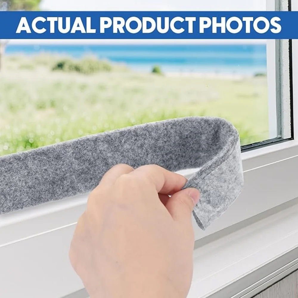 1 unidad de tiras anti-condensación para ventanas, pegatinas absorbentes de agua para vidrio, tiras absorbentes de condensación para ventanas, absorbentes de humedad