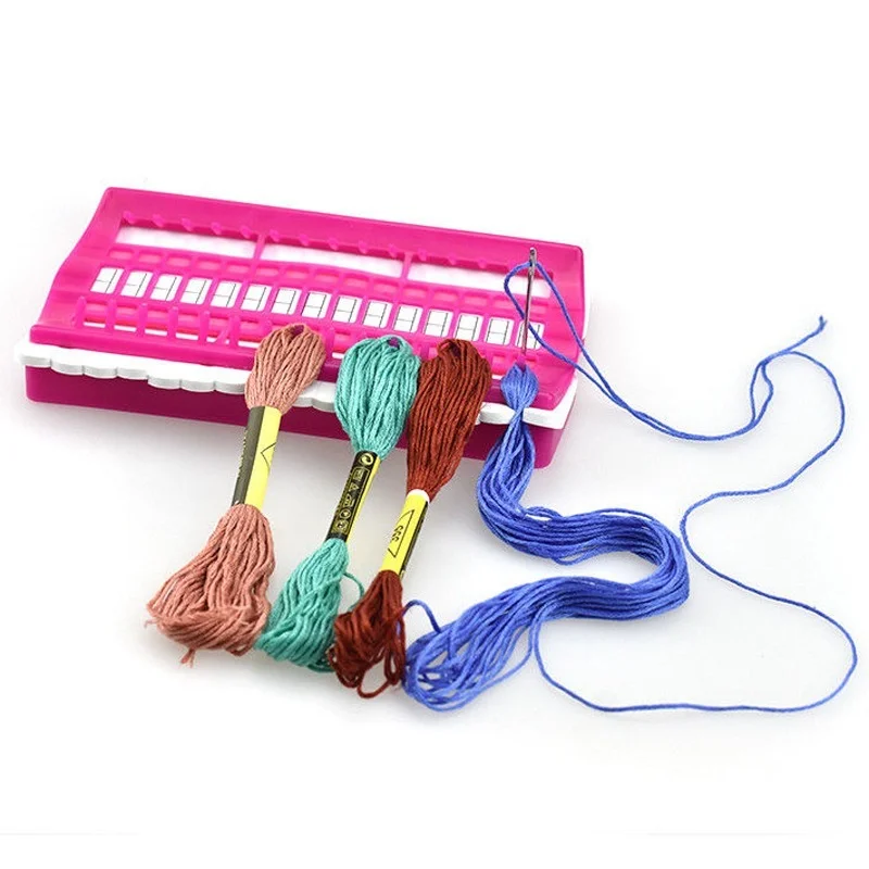 30 Positions Thread Organizer Sewing Tools,DIY Cross Stitch Row Line Tool,Sewing Needles Holder,Sewing Supplies,Embroidery Floss