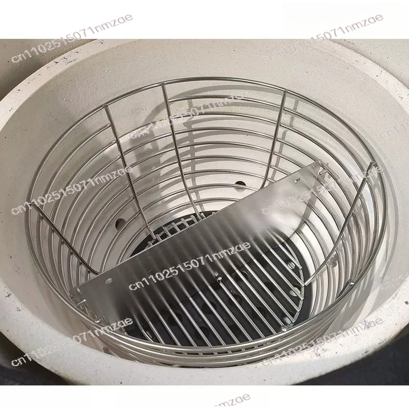 

With Baffle Ceramic Grill CharcoalBasket Charcoal Dispenser CharcoalBasket for Grill Charcoal Basket