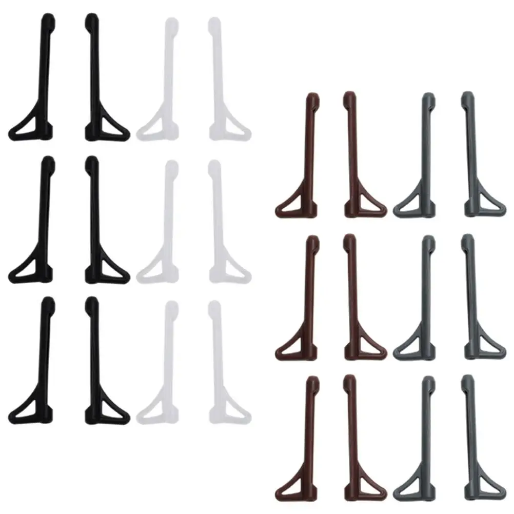 12 шт. очки противоскользящие силиконовые амбушюры с рукавами, солнцезащитные очки, очки для чтения, защитные принадлежности