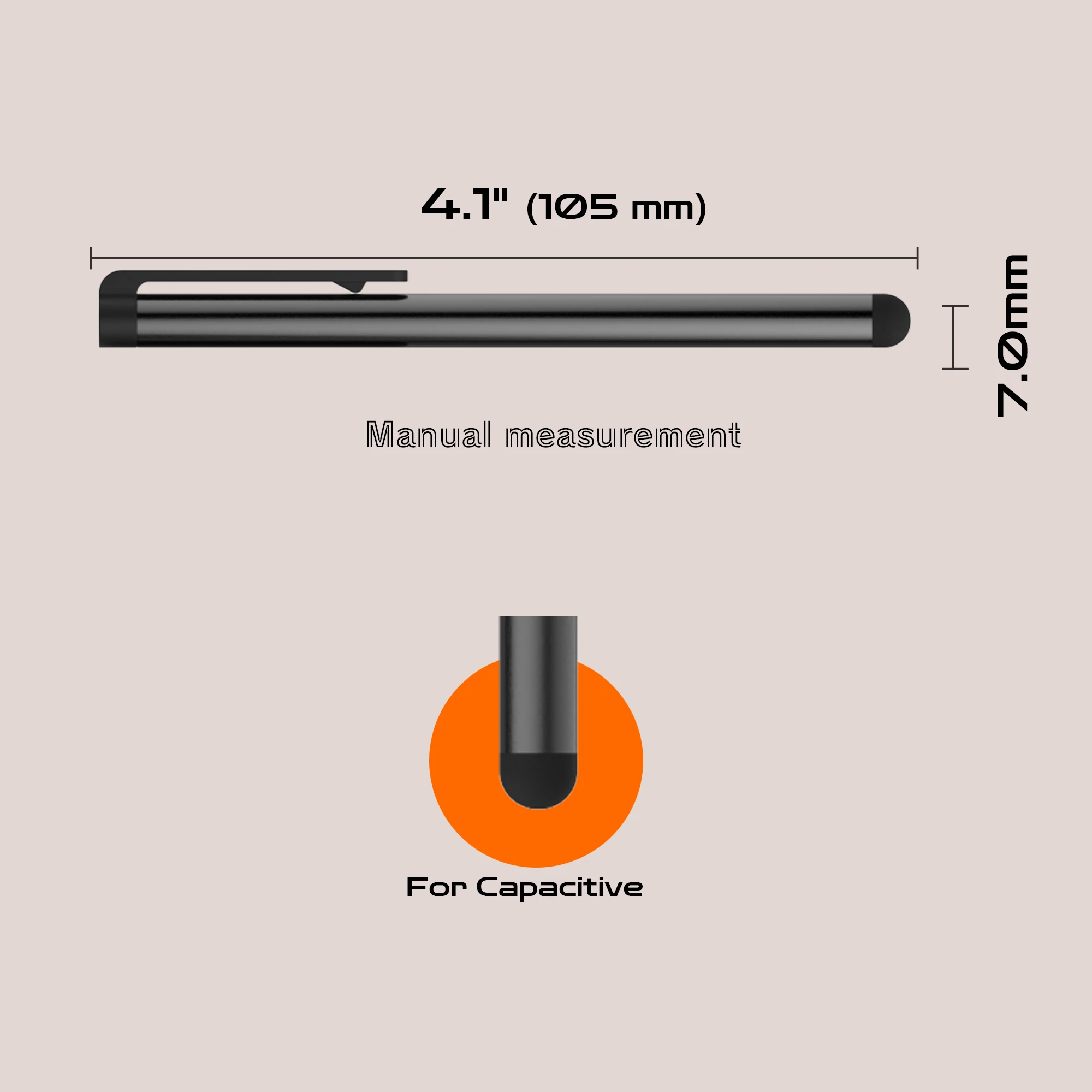 Custom Pen Logo 5pcs Capacitive Screen Touch Pen Universal Stylus Pen Drawing Tablet Sensetive for Samsung Android iPad iPhone