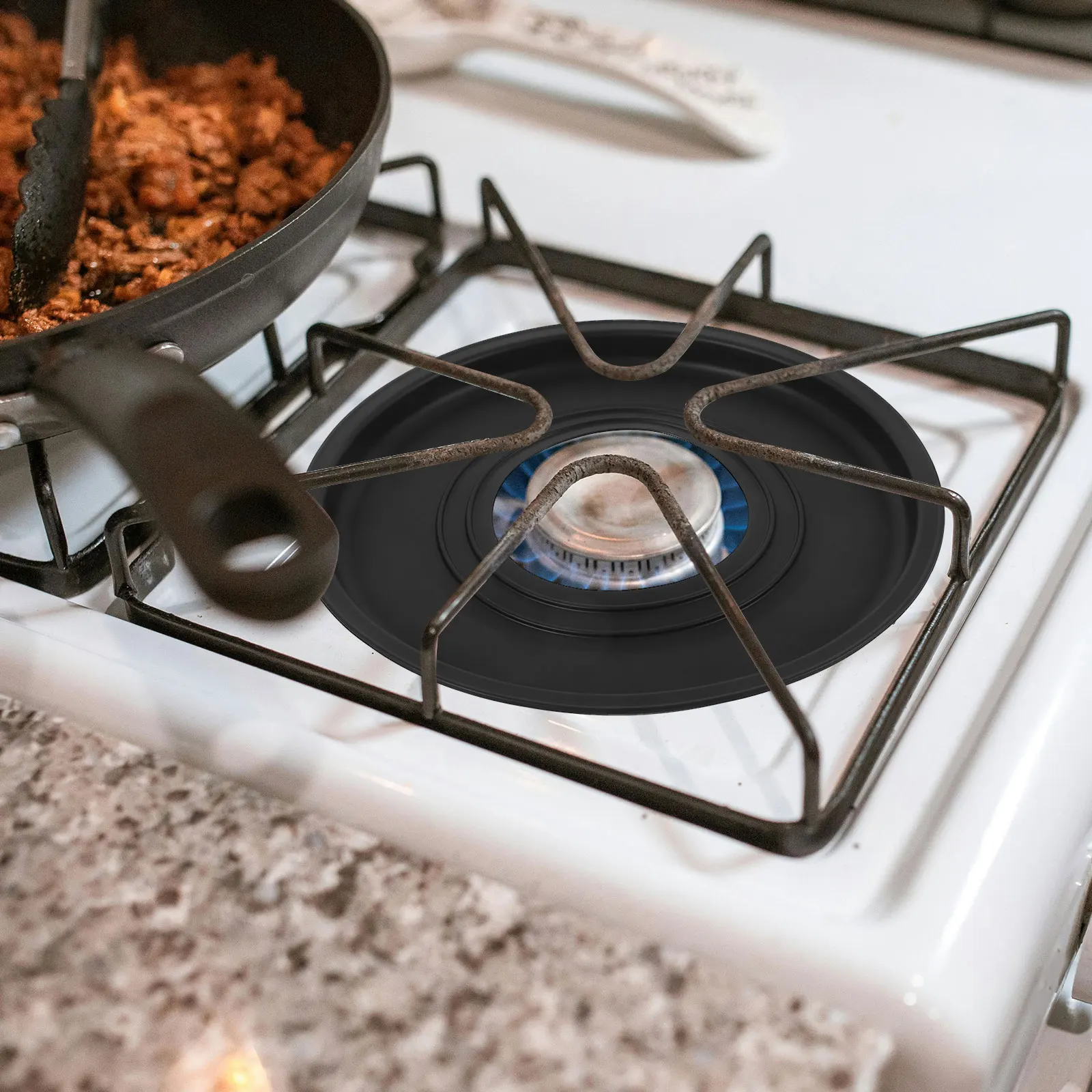 

Gas Stove Silicone Protective Cover Full Coverage Oil-Proof Stove Panel Protector Easy Wash Reusable Gas Range Protector