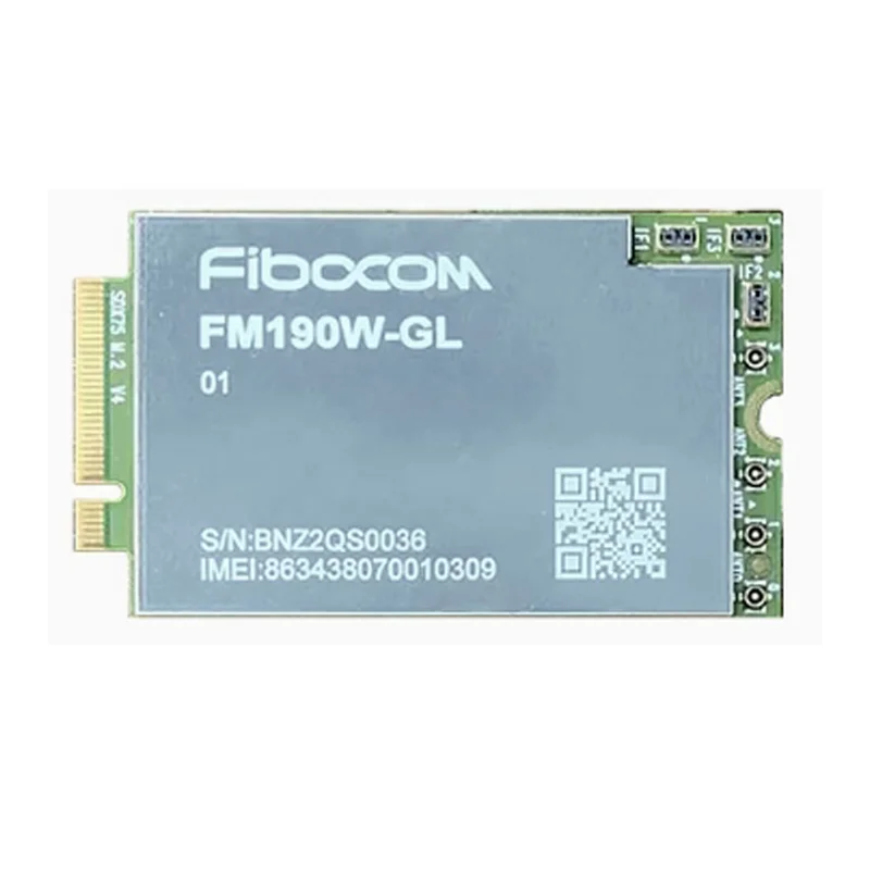 Fibocom 5G module FM190W-GL Global Region FM190 NR MMW IoT module support OpenWRT for 5G network gateway and VR MT7981 router