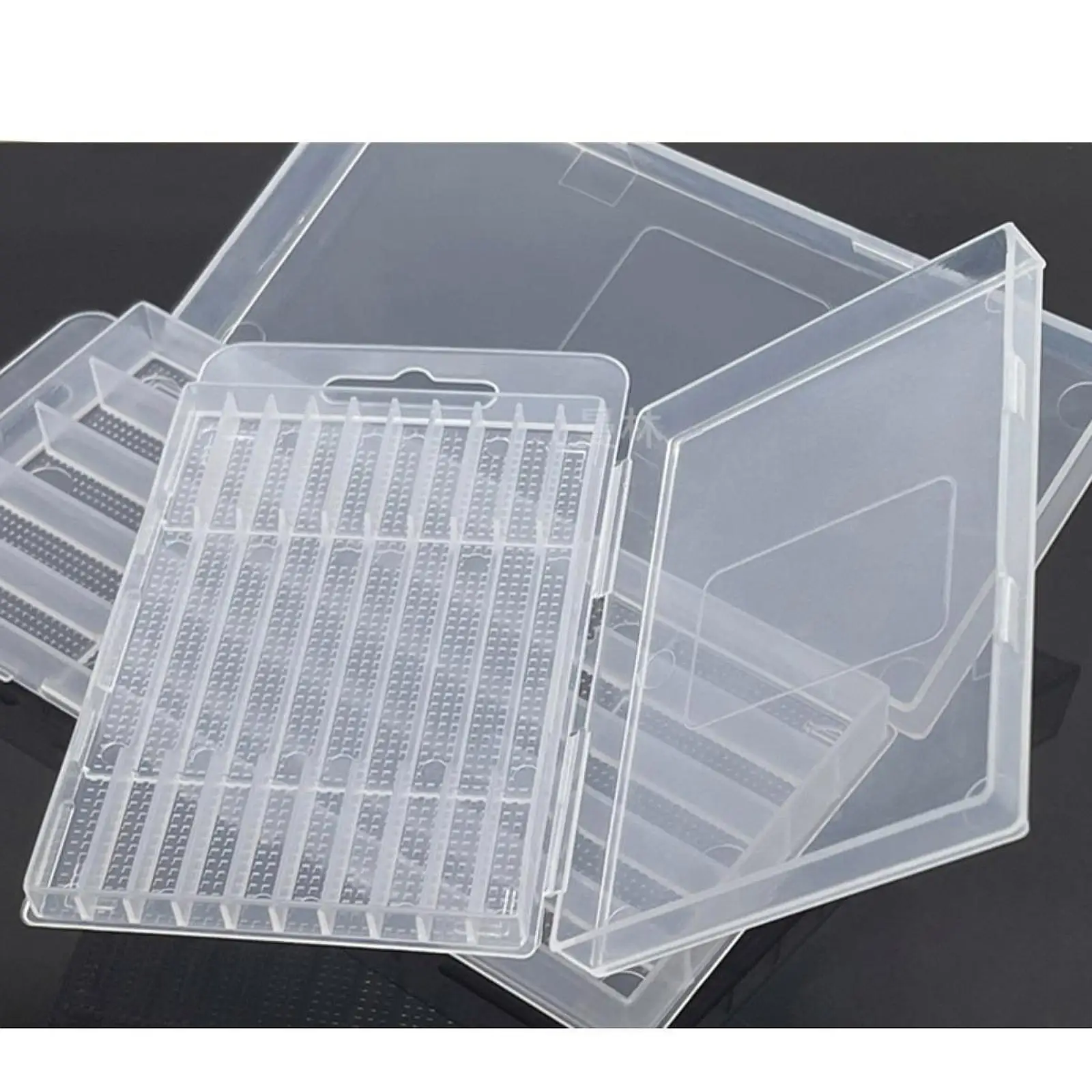 Drill Bit Storage Box Rectangular Container Premium Accessories Organizer