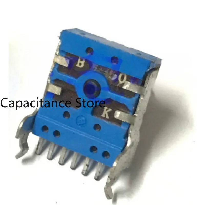 5PCS RK14 rotary potentiometer dual B50K horizontal 7-pin mixing table power amplifier sound volume adjustment