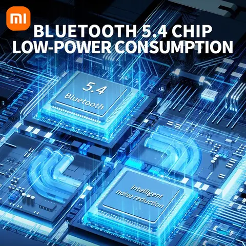 Xiaomi Full Touch Screen-hörlurar ANC LX10 Bluetooth 5.4 Brusreducerande hörlurar Trådlösa InEar ENC-hörlurar med mikrofon Nya 10 best sales Xiaomi-kolv - №4