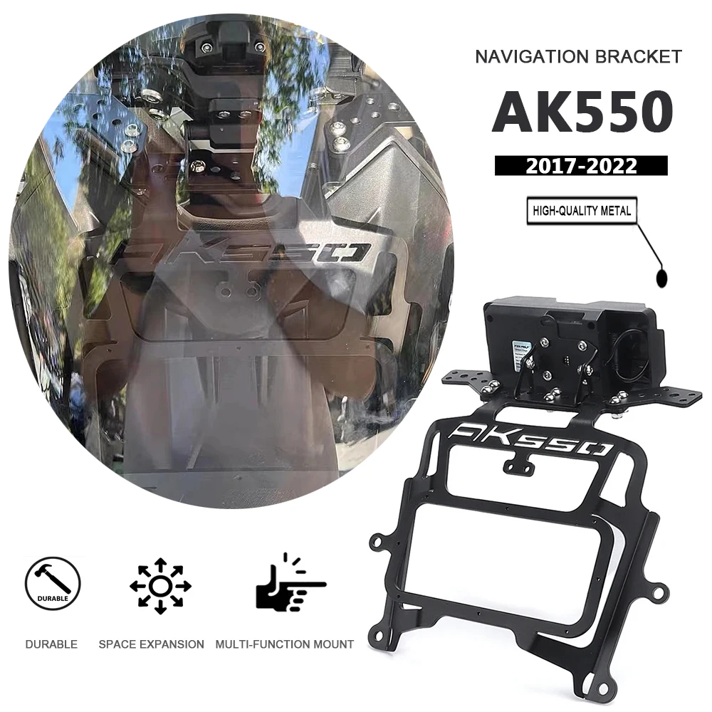 

Мотоциклетный держатель для телефона KYMCO AK550 AK 550 2017-2022, кронштейн для GPS-навигации, быстрая беспроводная зарядка, подставка для крепления телефона