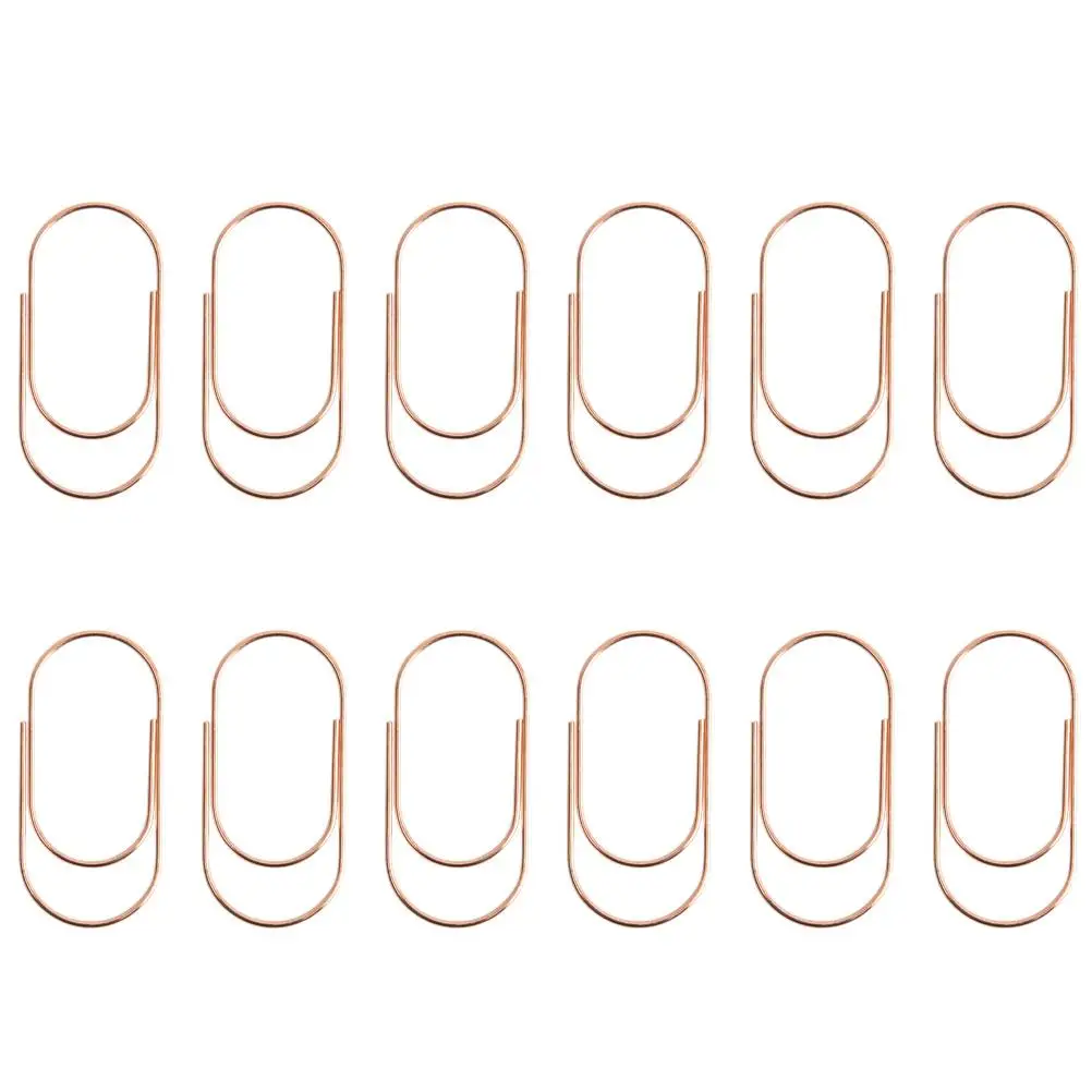 

20 Pcs Paper Metal Clips Supplies Clips Large Binder Organizer School Office Supplies Colored Desk Accessories