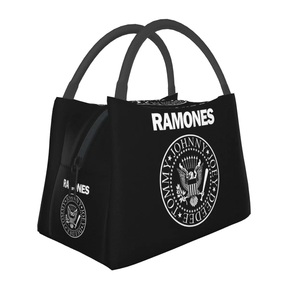 

Сумка Ramone Merch для ланча, изолированная Портативная Сумка-тоут для еды, Герметичная сумка-холодильник для пикника, для детей и женщин, для офиса