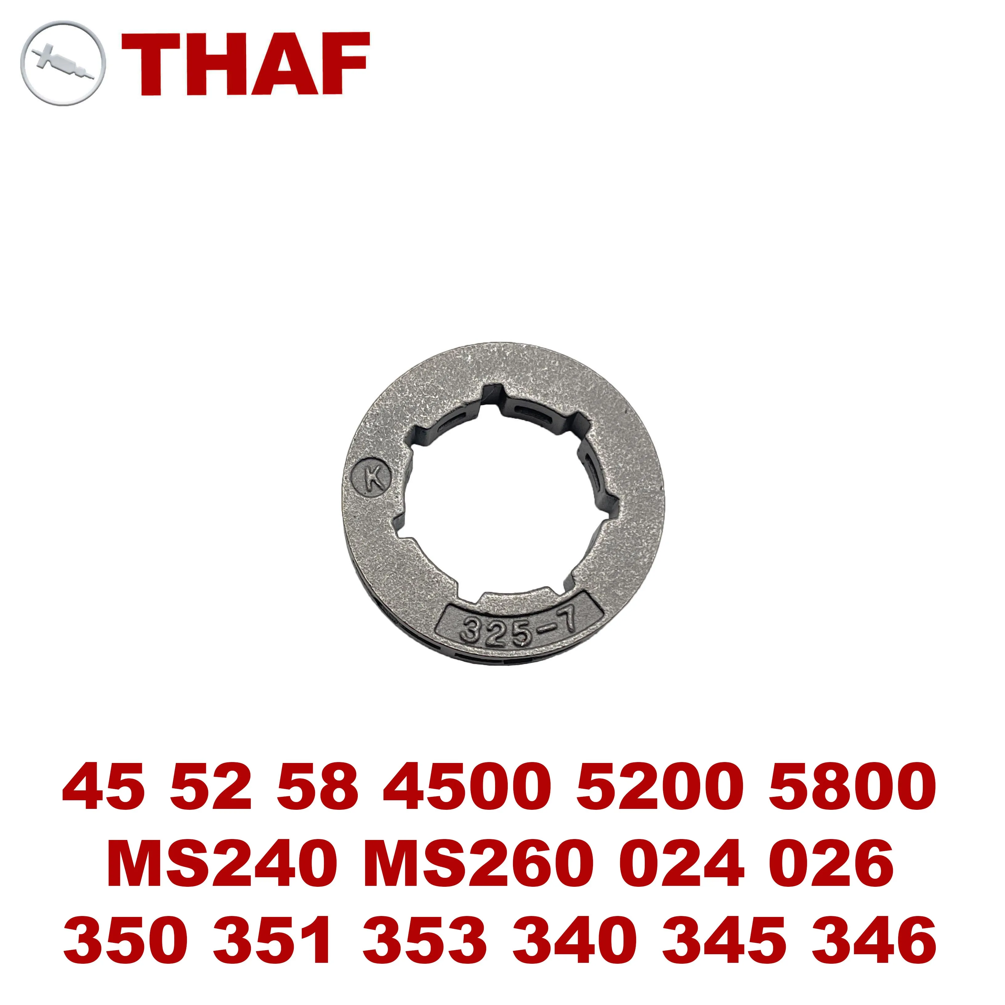 "THAF Обод Садовые инструменты замена для Бензопила 45 52 58 4500 5200 5800 MS240 MS260 024 026 350 351 353 340 345 346"