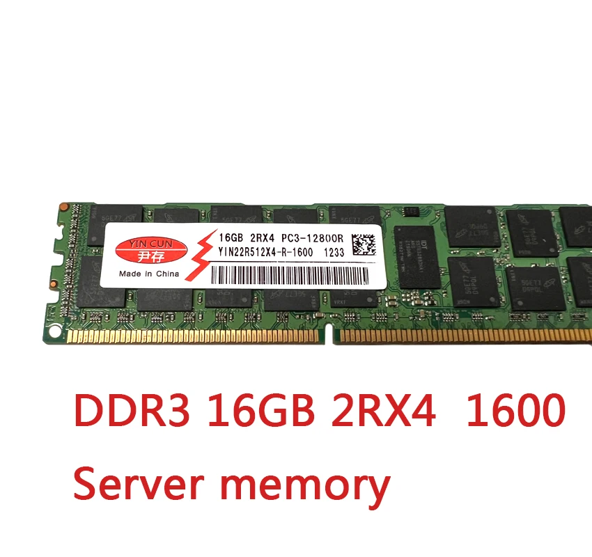 

DDR3 16 Гб памяти сервер 12800R 1600 ECC REG DDR3 PC3-12800R 1600R Enregistrer RIMM RAM X58 X79