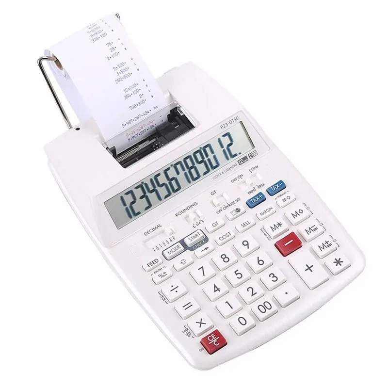 

High Output Scientific Calculator Bank Accounting Financial Calculator Two Color Code Printer Calculator