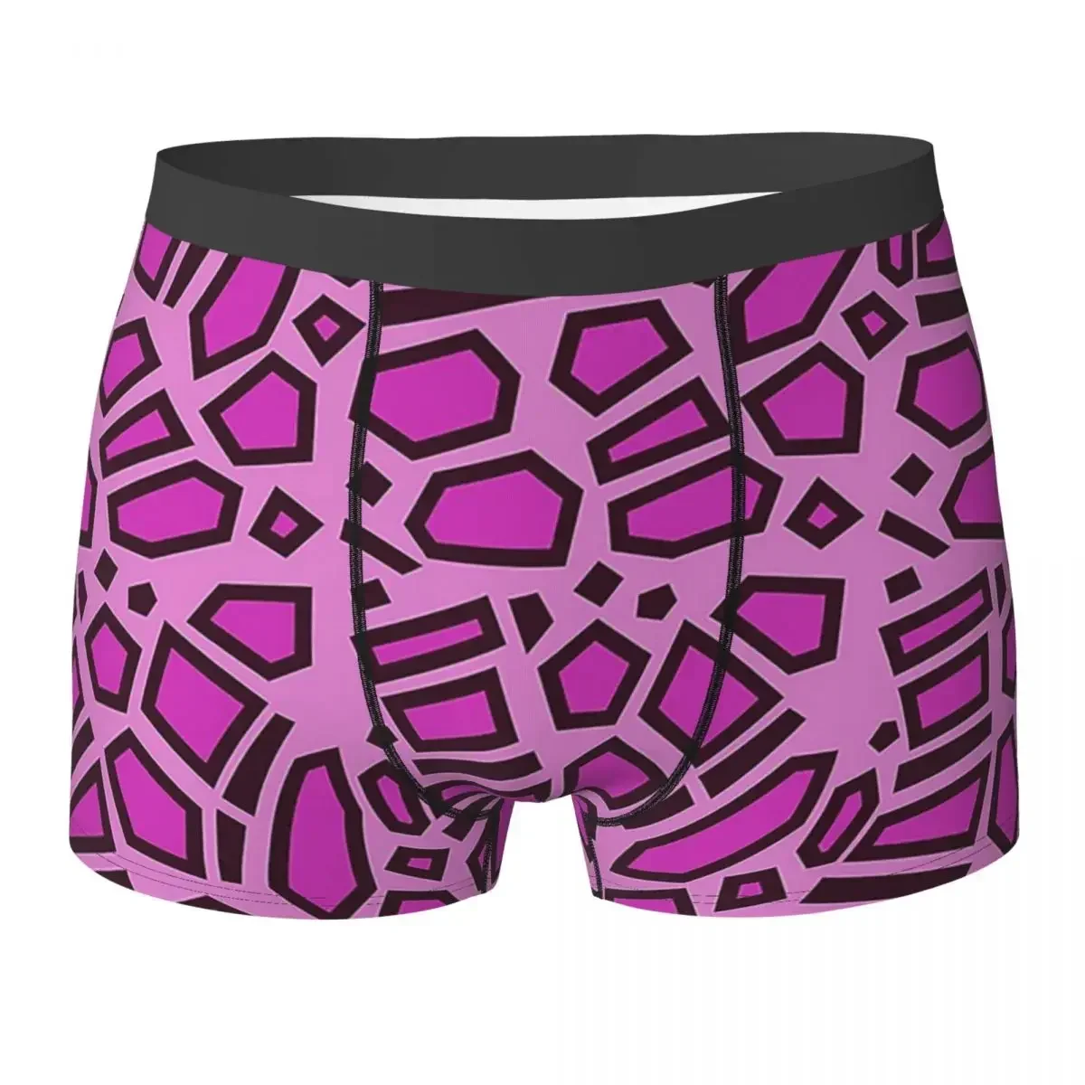 Boxer Underpants Shorts Kipo Pink Mega  Spots Panties Men Comfortable Underwear For Homme Man Boyfriend Gifts