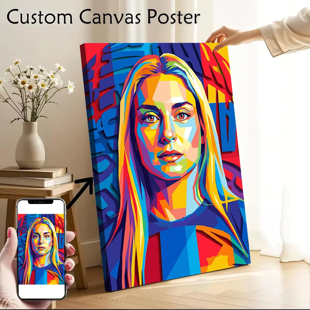 Alexia Putellas Poster Canvas Wall Art Custom Photo Print Modern Painting for Fans Wand Deko Home Decor Luxury Decoration Room