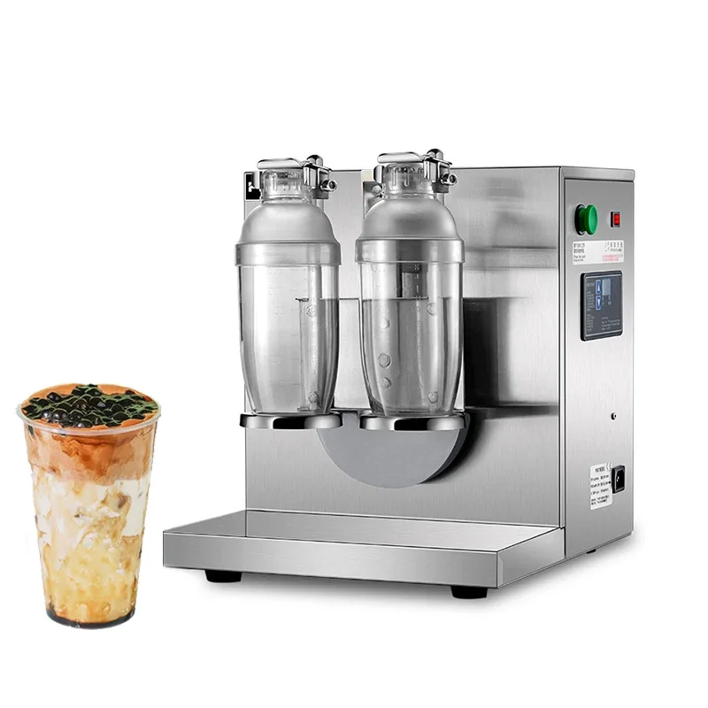 Double Frame Bubble Tea Shaker Machine Auto Boba Tea Shaking Machine