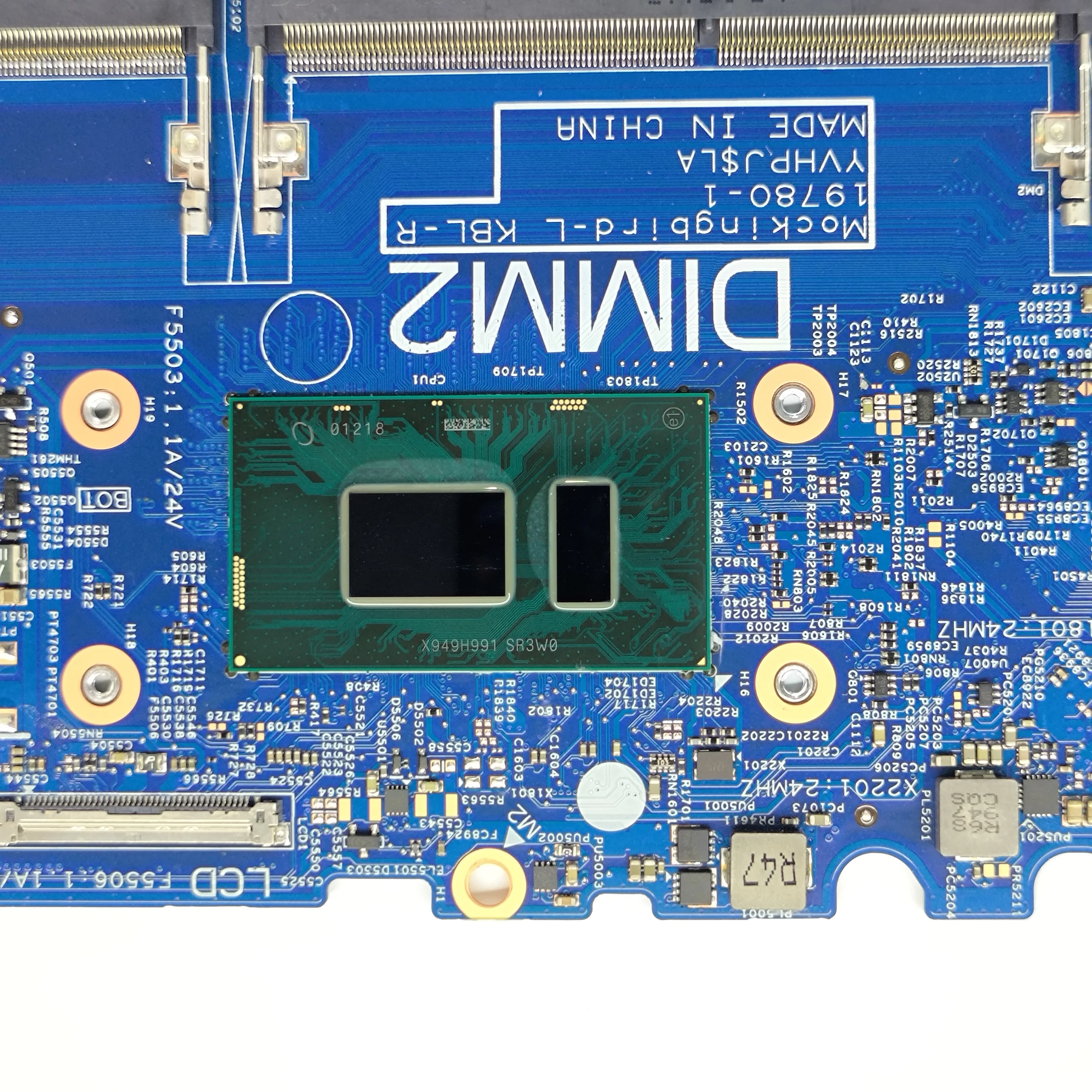 19780-1 For Dell Latitude 3410 3510 Laptop Motherboard With i3-8130U CPU CN-0NHX1J Notebook Mainboard Fully Tested Work