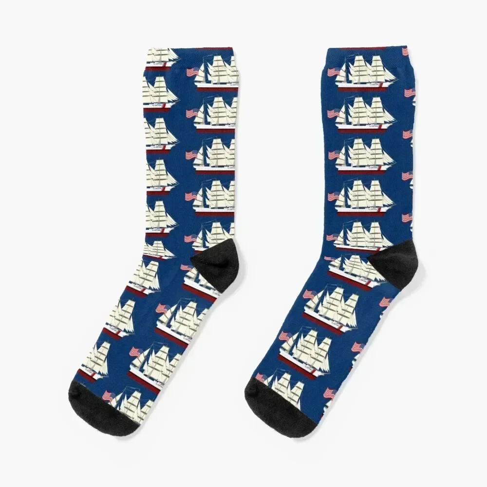 

Coast Guard Cutter Eagle Socks sheer Antiskid soccer floral set Designer Man Socks Women's