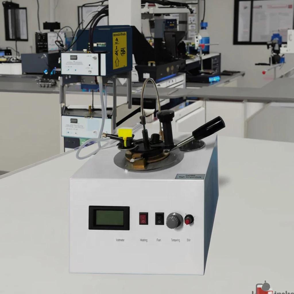Manual for testing closed flash point testers
