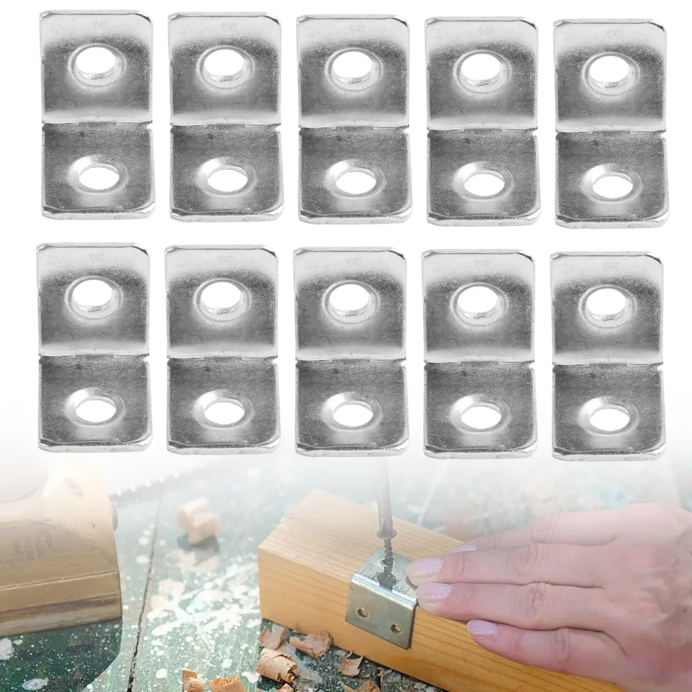 12pcs 직각 방수 15*20*20mm 액세서리 서랍 전시 스탠드 L 자형 교체 선반 예비 부품