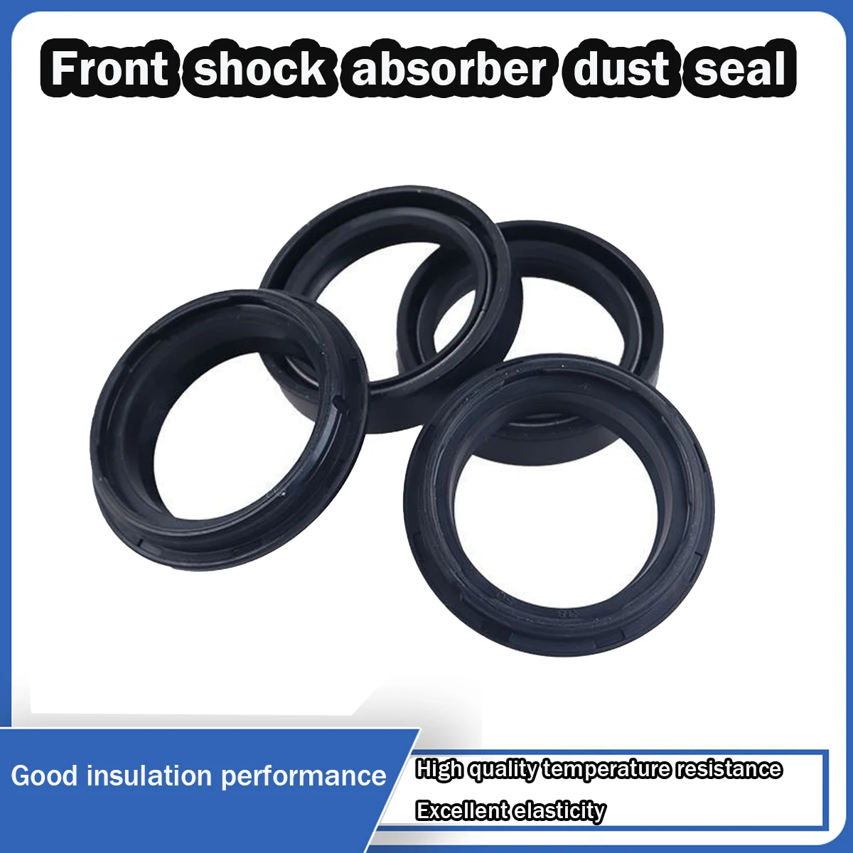 39x52x11 Front Fork Oil Seal & Dust Cover front shock absorber dust seal FOR Harley XL1200C Sportster Custom 1997-2017