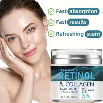 ENVISHA Retinol Collagen Cream Face Skin Care Anti-Agingริ้วรอยDeep Hydration MoisturizingสุขภาพผิวWhitening Exfoliation
