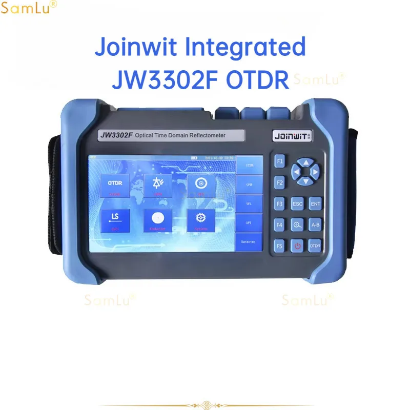 

Joinwit Integrated JW3302F Touch Screen Portable OTDR Multimode Fiber Optic Cable Drum Test Optical Time Domain Reflectometer