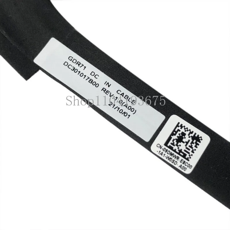 Laptop DC Power Jack Kabel für Alienware M17 R3 FDQ71 DC 301016600   09DMWR 9DMWR