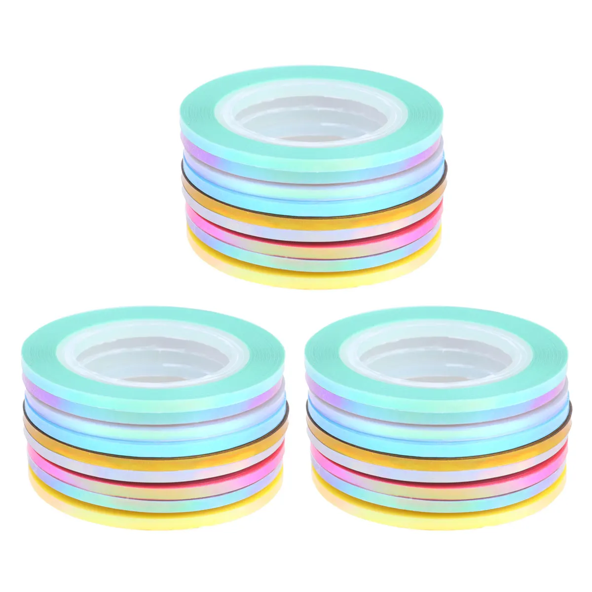 

27Pcs Striping Tape Nail Art Sticker 1Mm 2Mm 3Mm Easy Apply Line Design Decoration for Natural Artificial Toenails Manicure