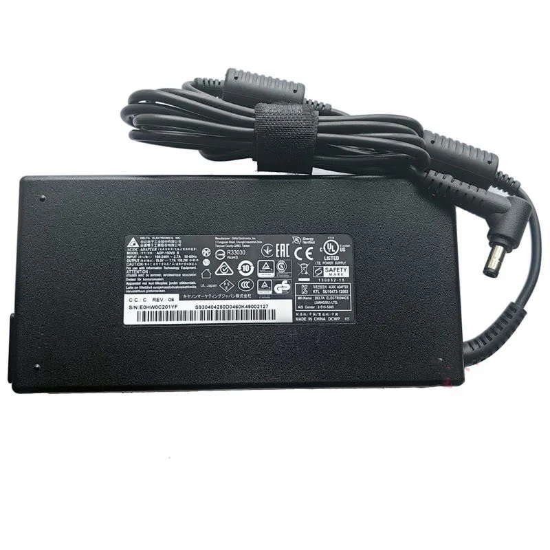 

Original For MSI GL62 GL62-6QD GL62-7RD MS-16J9 Gaming Laptop Power Supply AC DC Adapter Charger Delta 19.5V 7.7A 150W 5.5*2.5mm