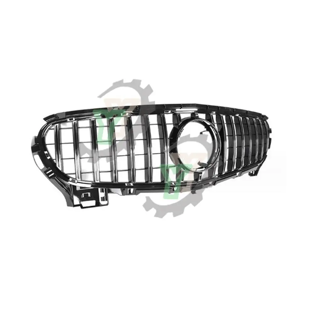 Front Grille Facelift Bumper Racing Grill For Mercedes-Benz W190 C190 AMG GT Coupe GTS Roadster GT40 GT53 GTC63 2-Door 2015 2016