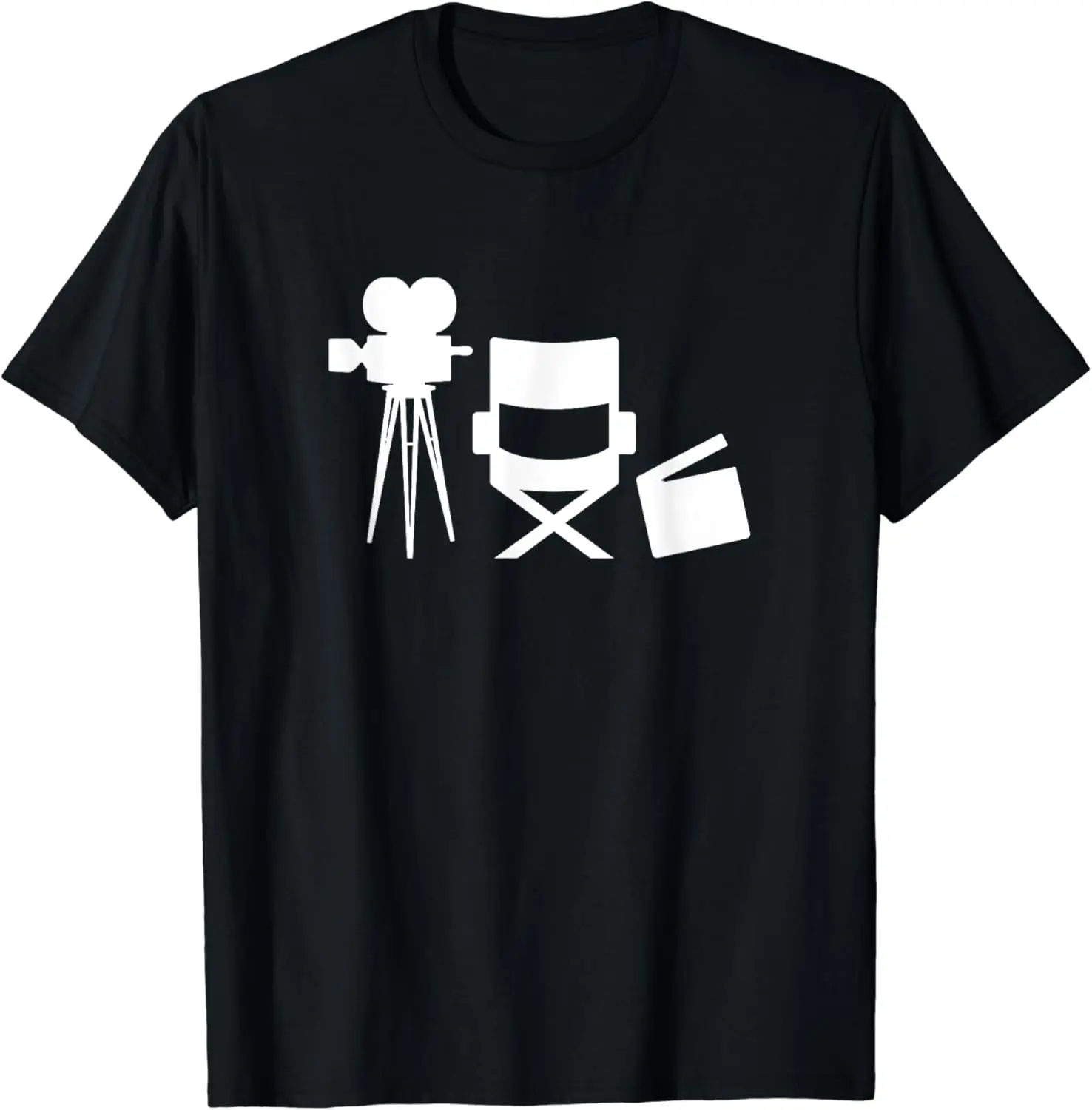 

Film Tees: Movie Director Chair And Camera T-Shirt T-Shirt