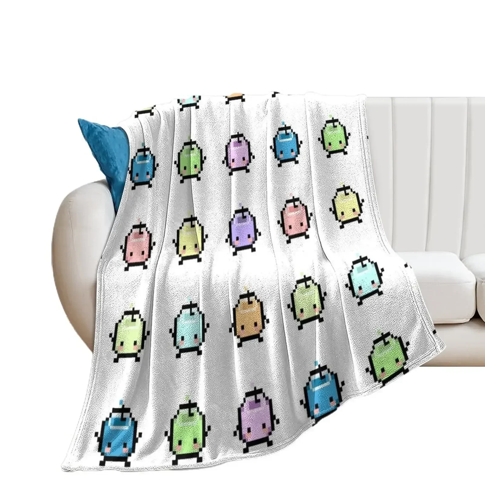 

Stardew Valley Pastel Junimos Throw Blanket decorative Winter beds Soft Blankets