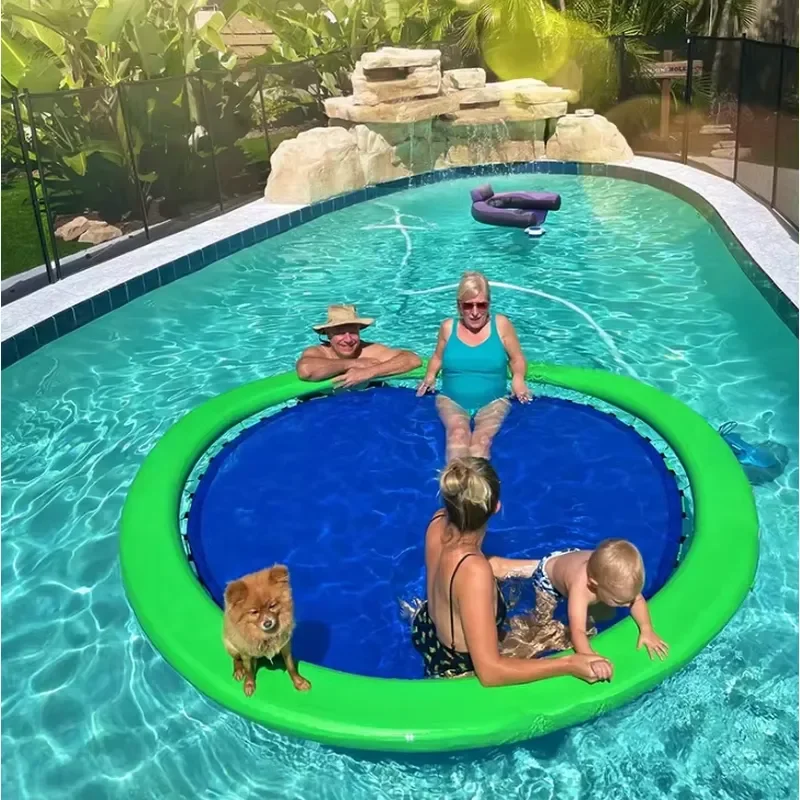 Water Air Sun Pad Floating Mat Water Float Pool Hammock High Quality Inflatable 100-500kg Capacity