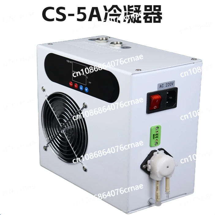 Electronic Condenser Stainless Steel Cold Chamber Electronic Dehumidification Cooler Gas Detection Analyzer Small Condenser