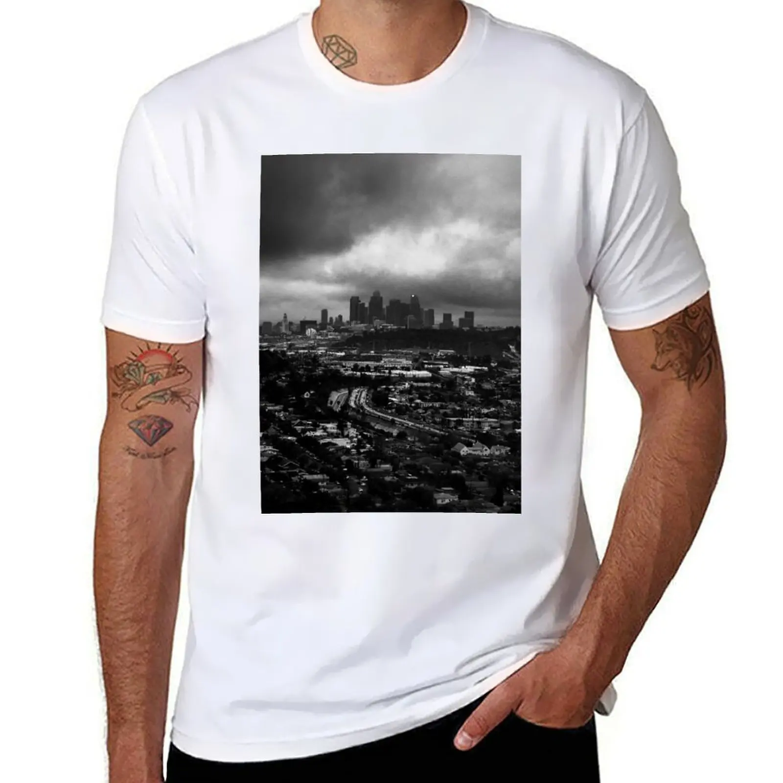 

NELA (North East Los Angeles) T-Shirt man t shirt cotton high quality t shirts with prints T-Shirt
