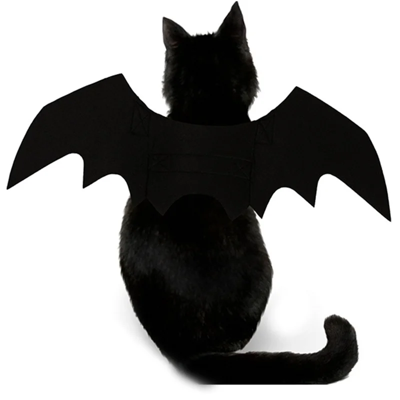 Vestiti per gatti di moda ali di pipistrello Costume per cani divertenti Pet artificiale Cosplay Prop Halloween Christmas Cat Costume prodotti per animali domestici